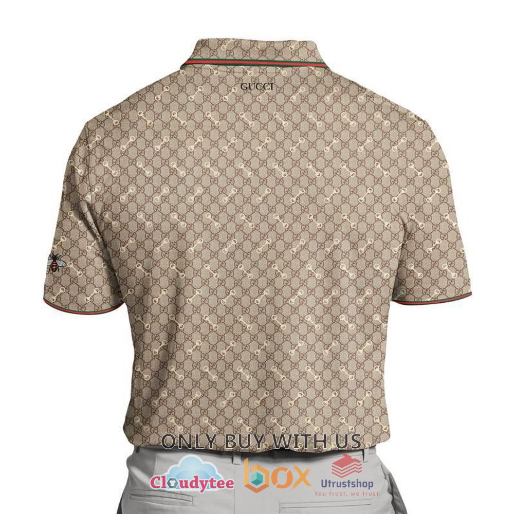 gucci snake brown polo shirt 2 97025