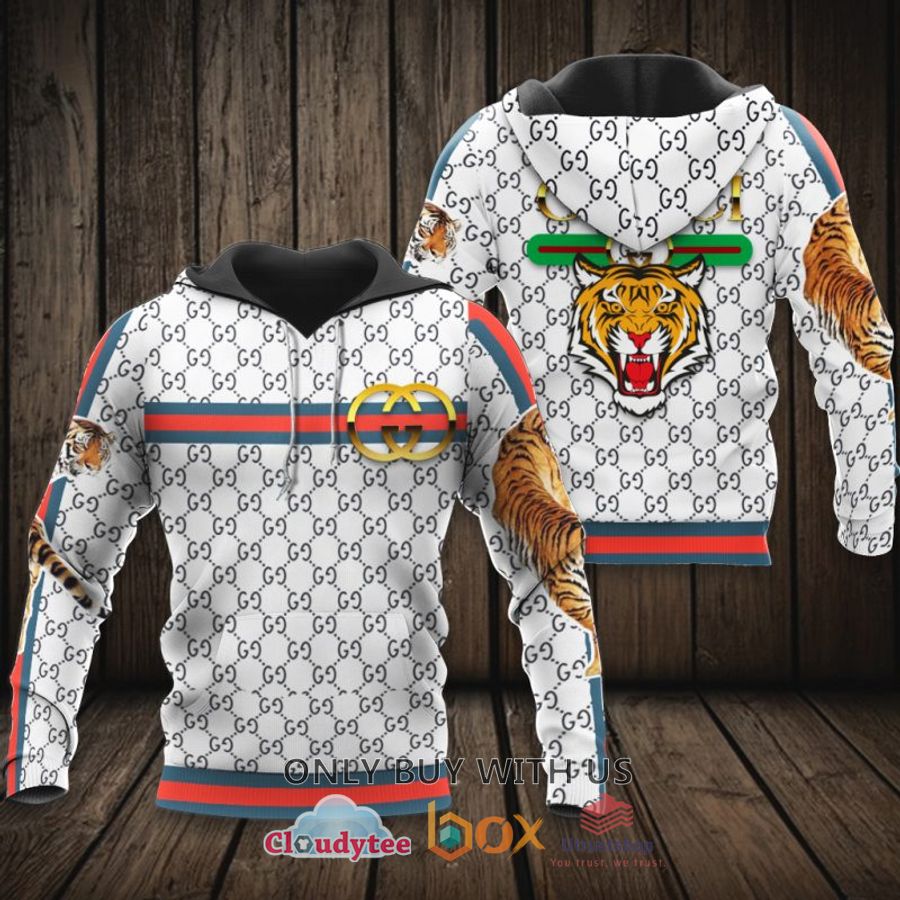 gucci tiger 3d hoodie zip hoodie 1 80510