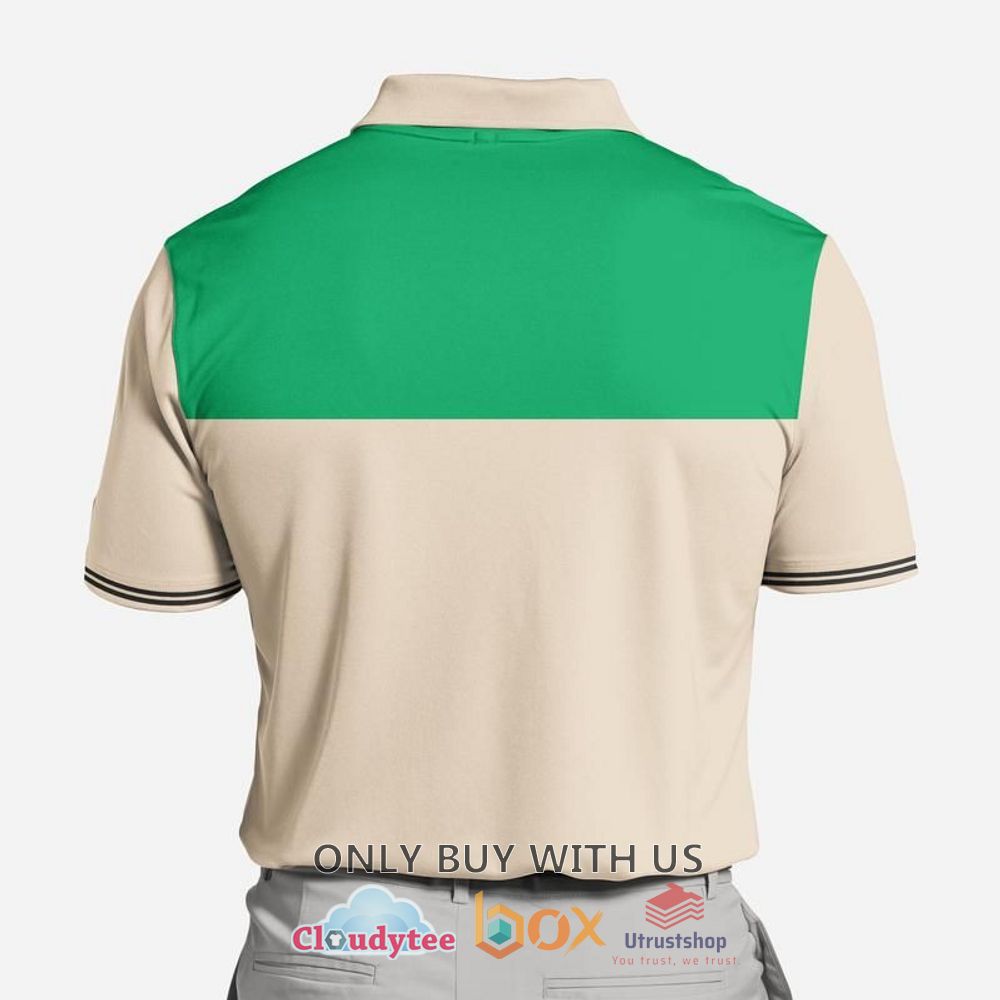gucci tiger green cream polo shirt 2 87417