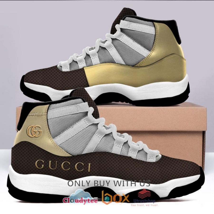 gucci yellow brown air jordan 11 shoes 1 95179