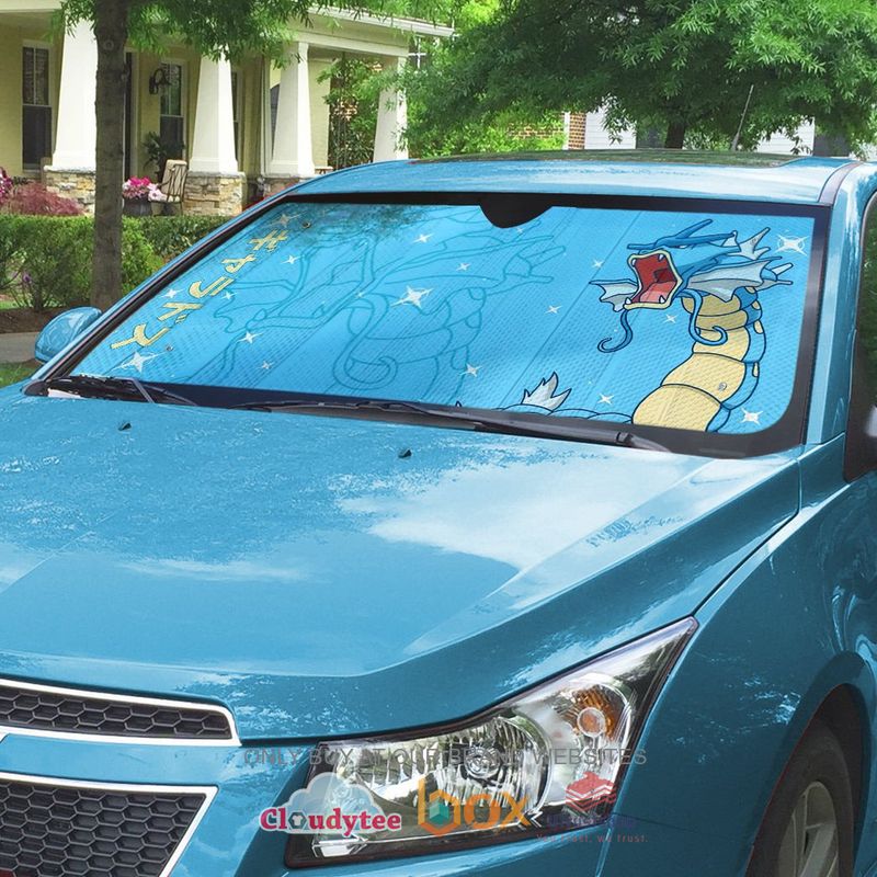 gyarados pokemon anime car sunshade 2 85925