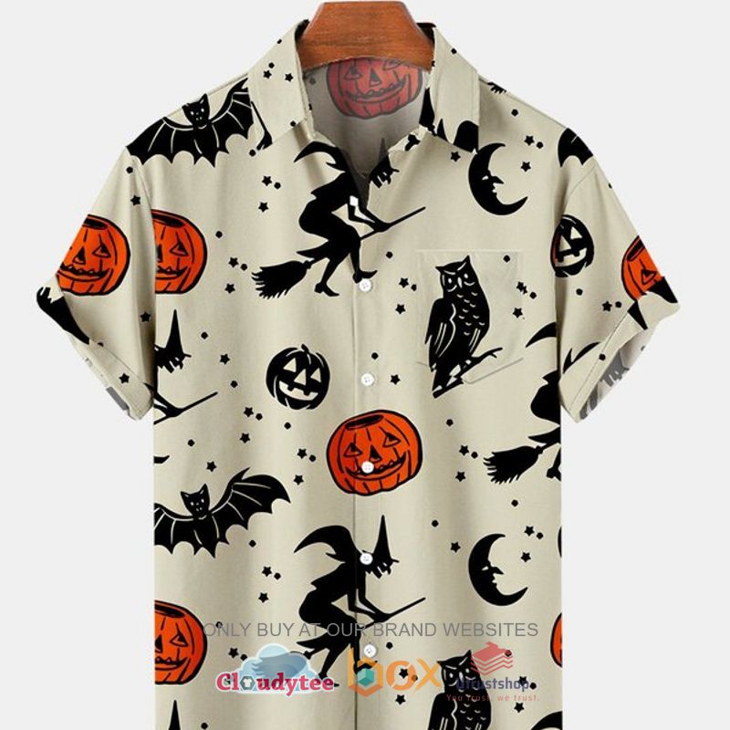 halloween wizard pumpkin hawaiian shirt 1 10800