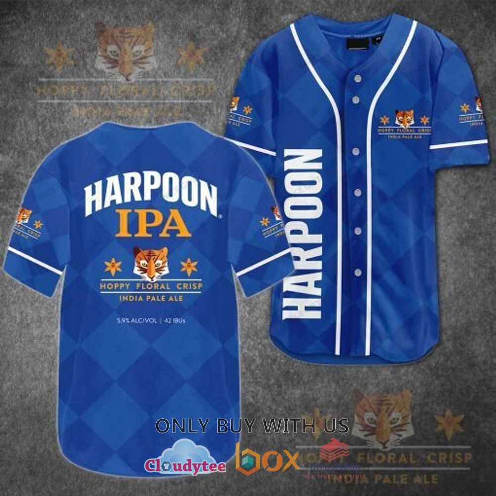 harpoon ipa baseball jersey shirt 1 84319