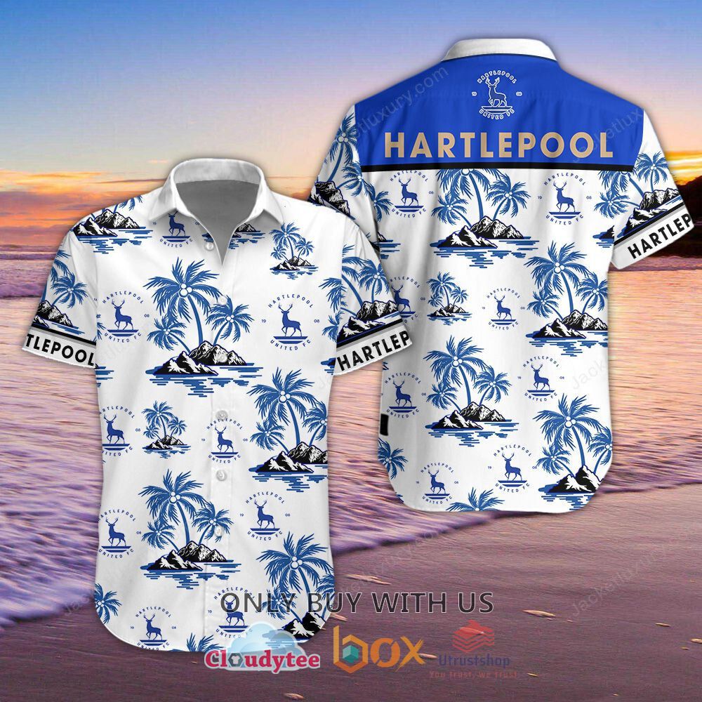 hartlepool united island hawaiian shirt short 1 40319