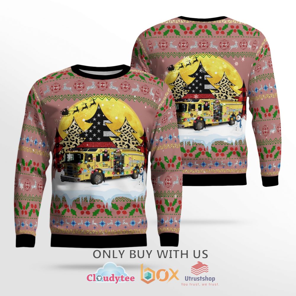 hayfield fire department christmas sweater 1 73903