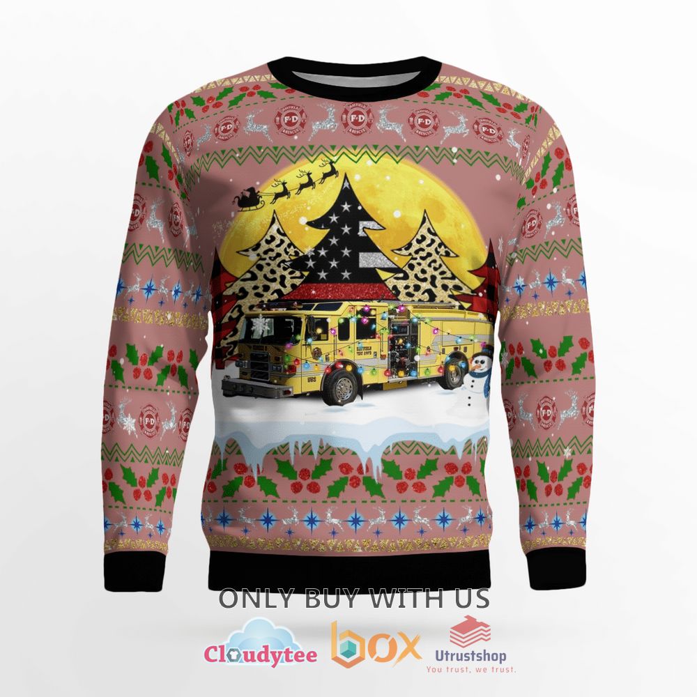 hayfield fire department christmas sweater 2 6712