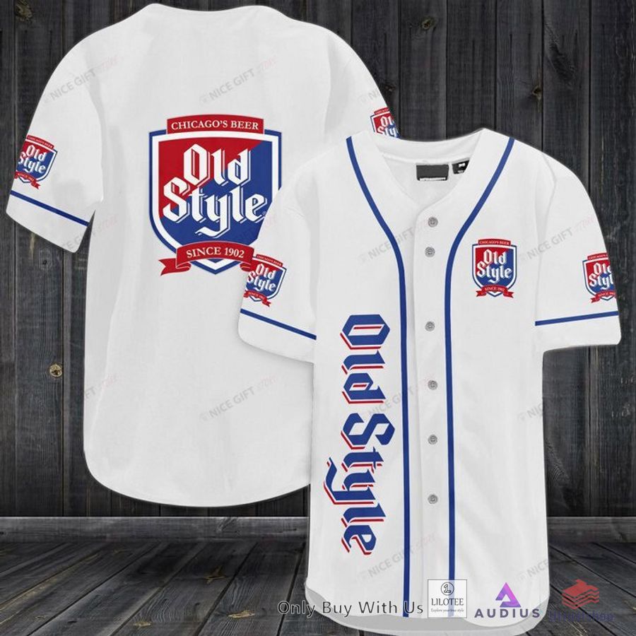 heileman s old style baseball jersey 1 96293