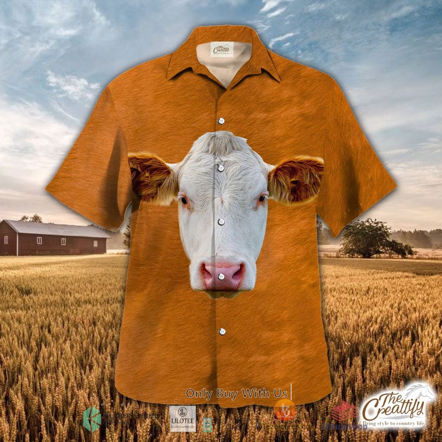 hereford cattle hawaiian shirt 1 29406