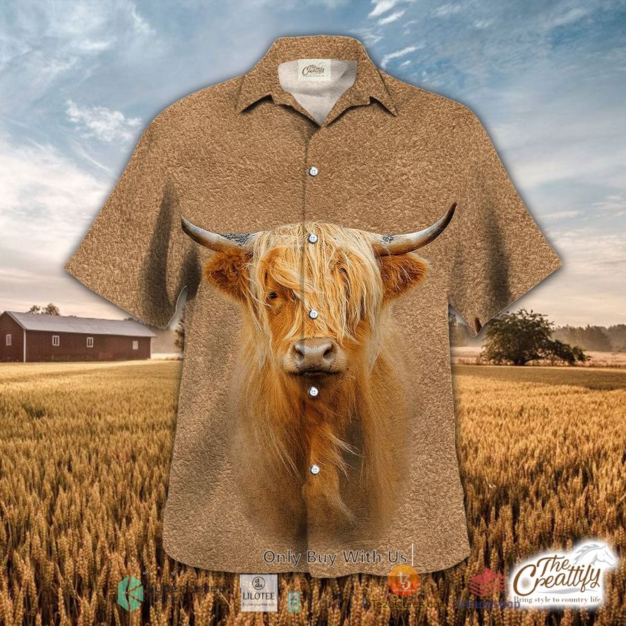 highland cattle hawaiian shirt 1 51636
