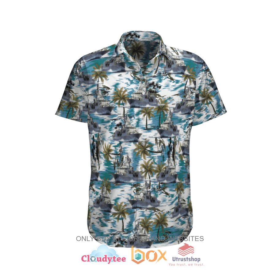 hmas anzac ffh 150 navy pattern hawaiian shirt short 2 6509