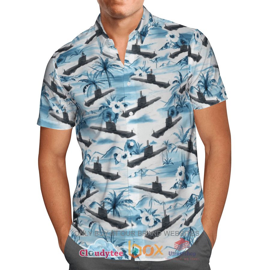 hmas collins ssg 73 royal australian navy hawaiian shirt short 1 72940