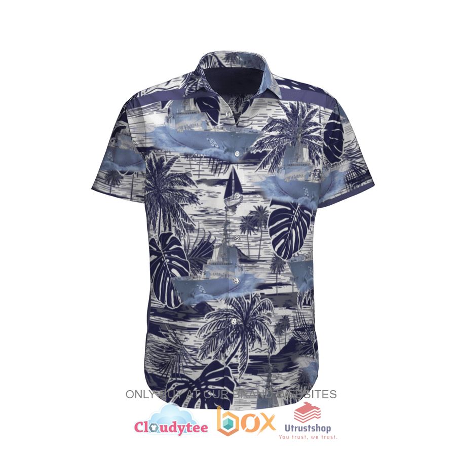 hmas hobart ddg 39 royal australian navy color hawaiian shirt short 2 22046