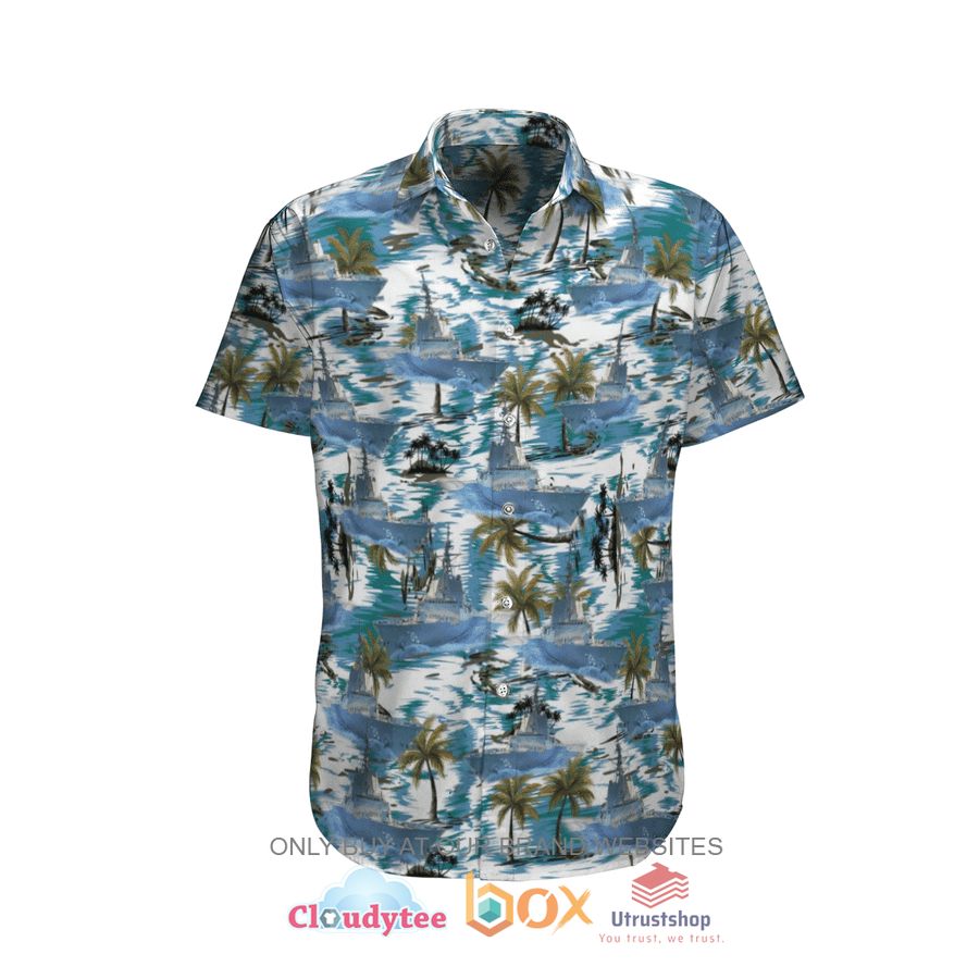 hmas hobart ddg 39 royal australian navy pattern hawaiian shirt short 1 5662