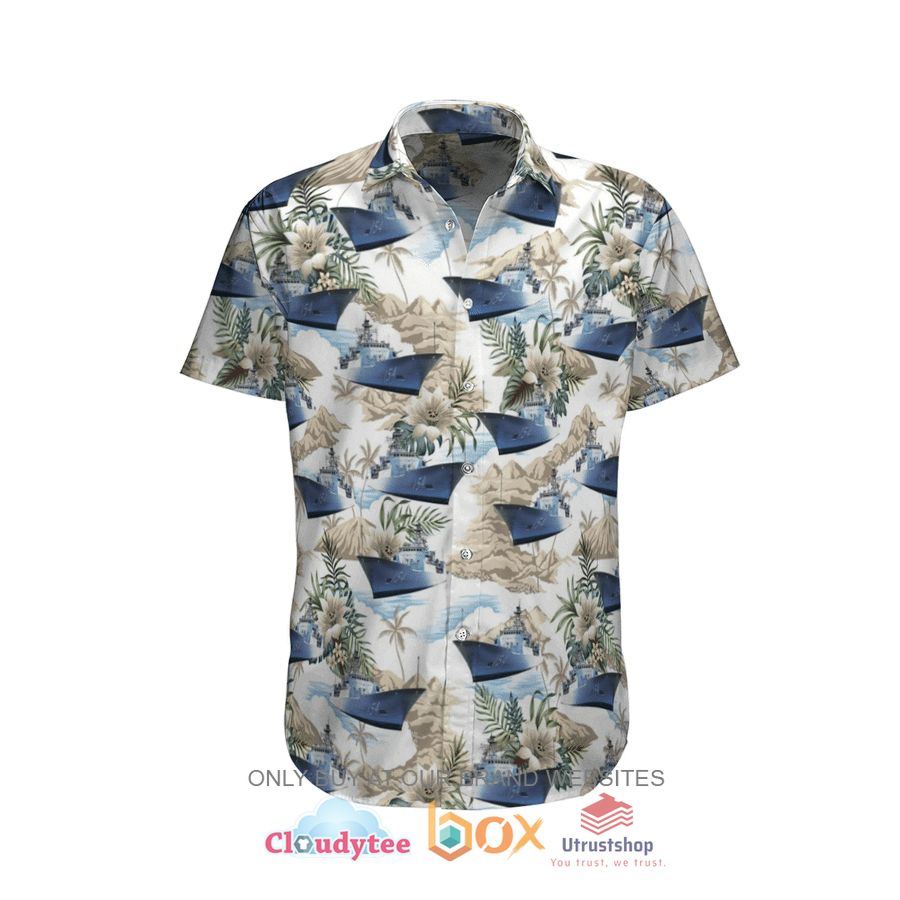 hmas parramatta ffh 154 royal australian navy hawaiian shirt short 1 38804