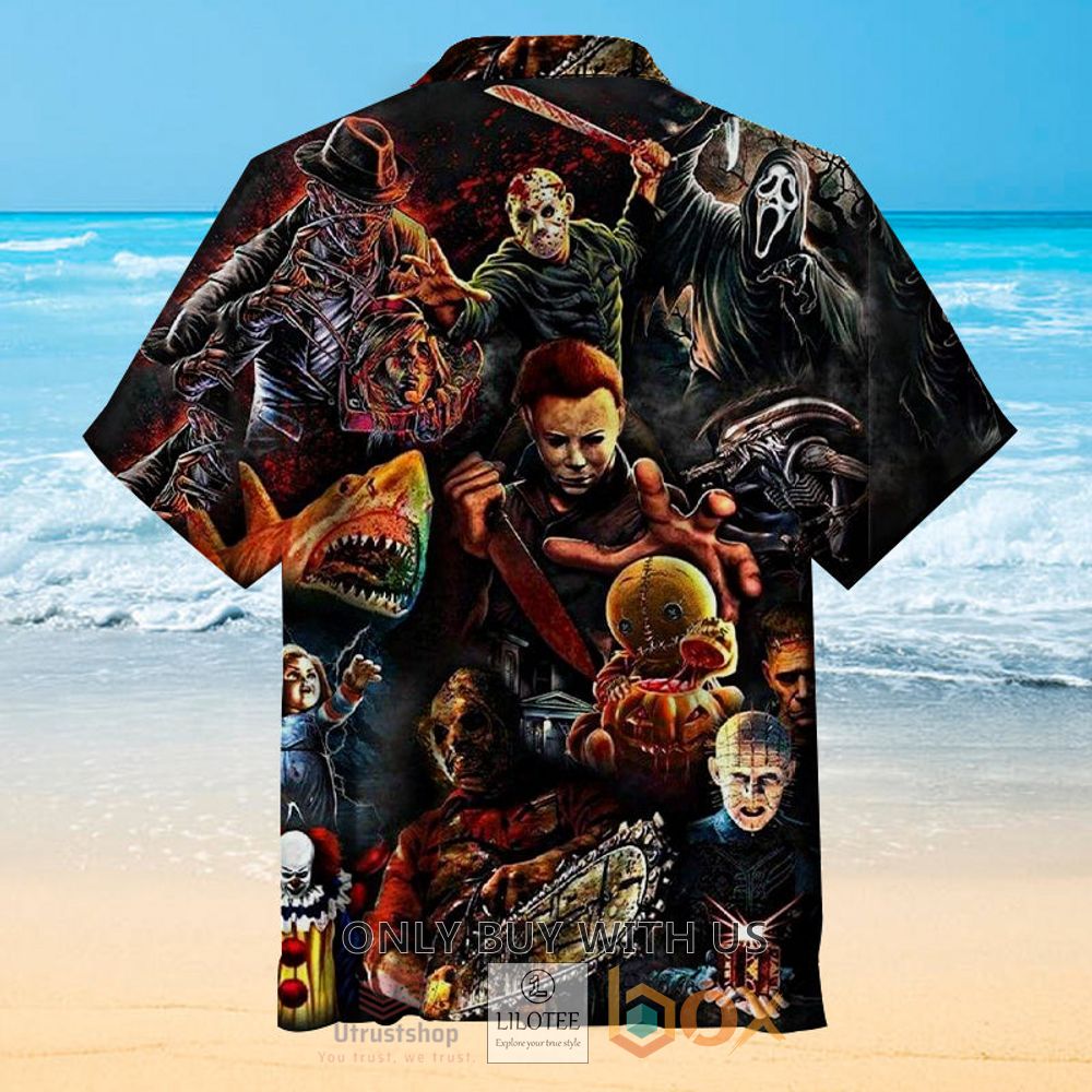 horror classic halloween hawaiian shirt 2 50942