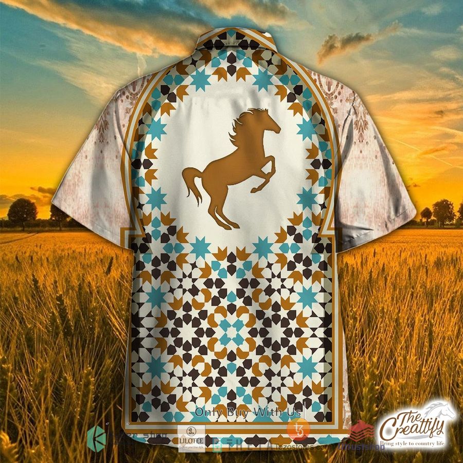 horse arabic islamic hawaiian shirt 2 29688