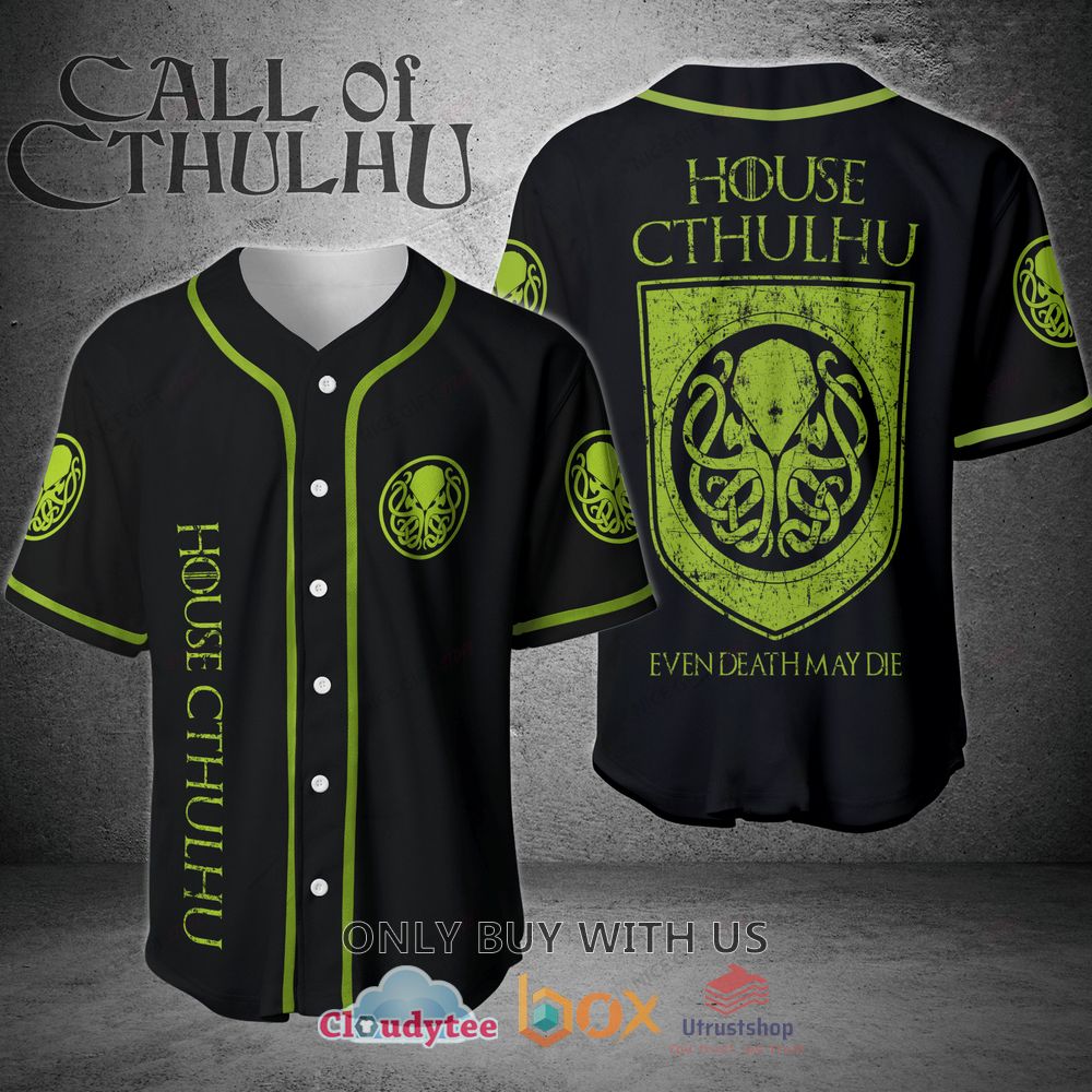 house cthulhu even death may die baseball jersey shirt 1 28696
