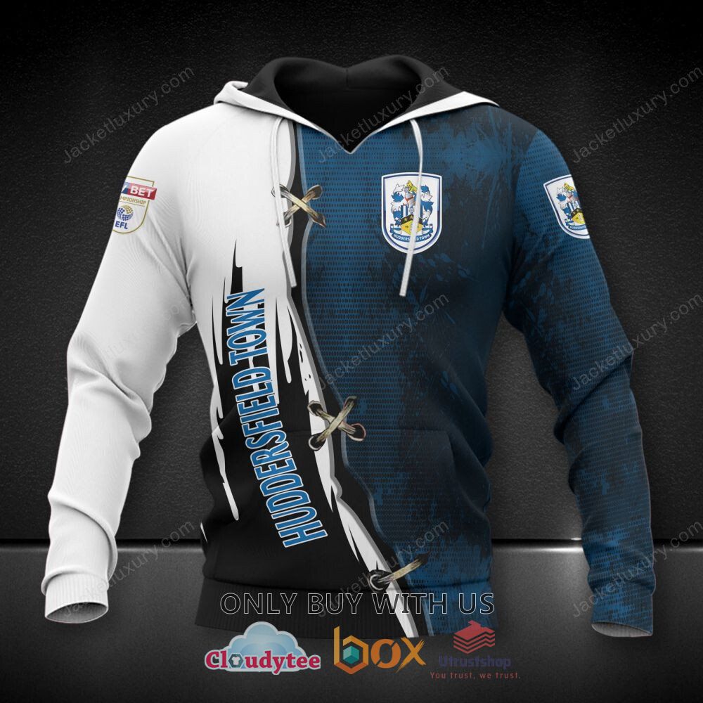 huddersfield town a football club black white 3d hoodie shirt 2 88164