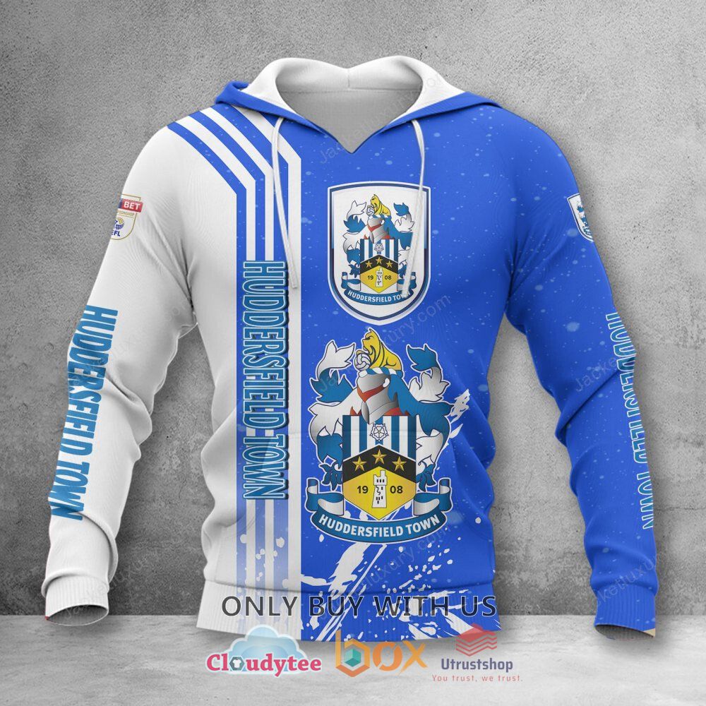 huddersfield town a football club blue white 3d hoodie shirt 2 2895