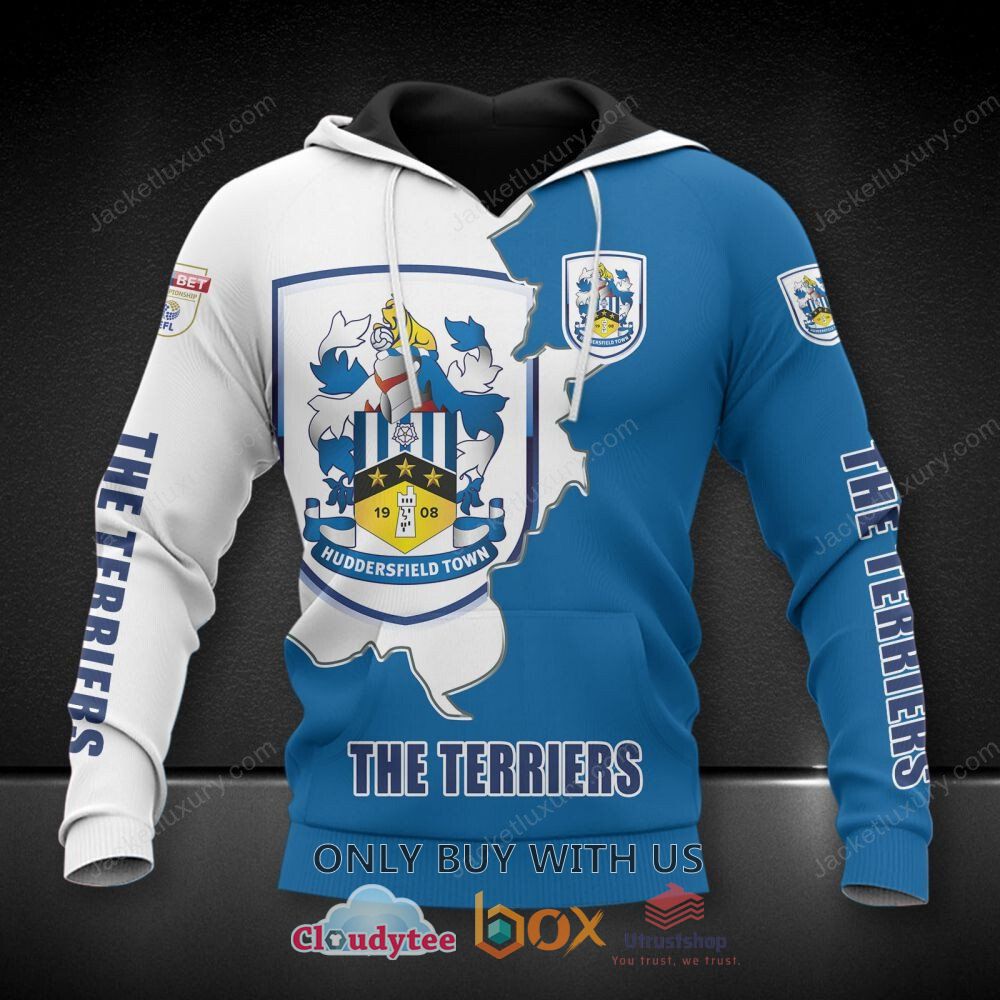 huddersfield town a football club the terriers 3d hoodie shirt 2 96716
