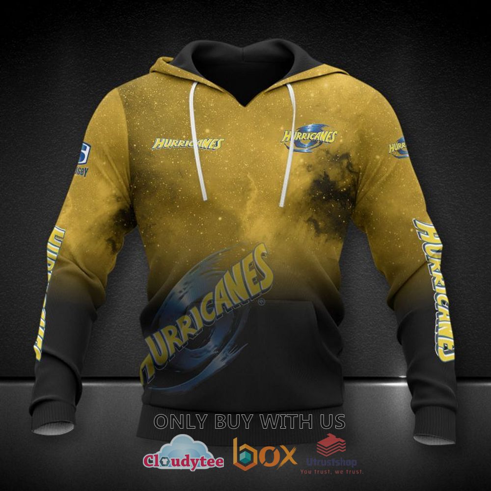 hurricanes rugby yellow black 3d hoodie shirt 1 67986