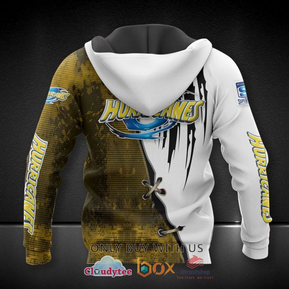 hurricanes rugby yellow white black 3d hoodie shirt 2 35892