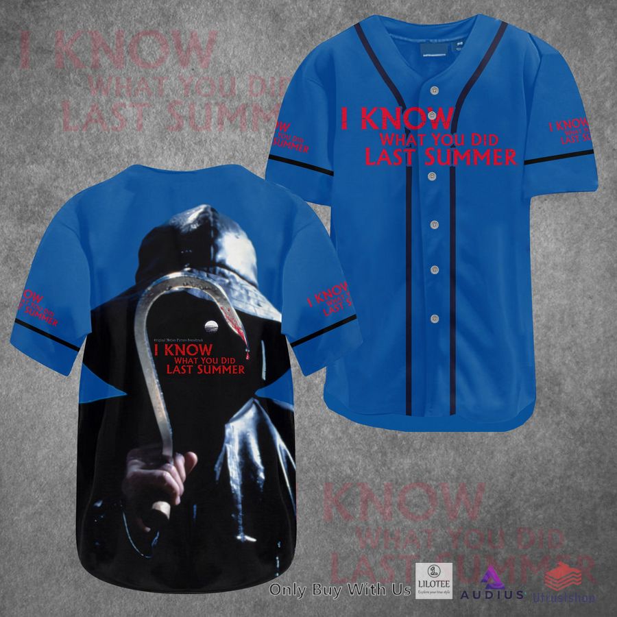 i know what you did last summer horror movie baseball jersey 1 85243
