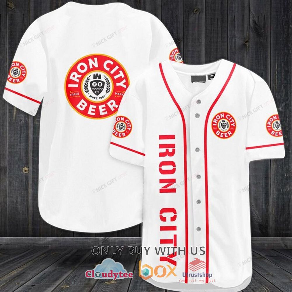 iron city beer baseball jersey shirt 1 96342