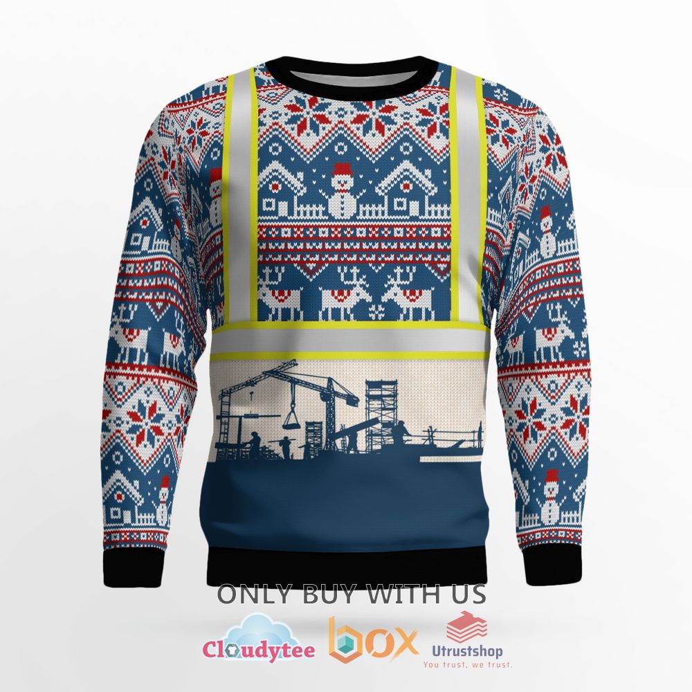 ironworkers navy christmas sweater 2 63991