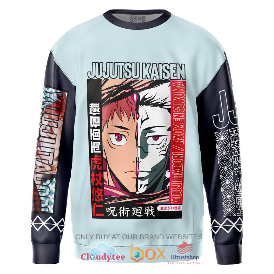 itadori yuuji x ryomen sukuna jujutsu kaisen slayer sweatshirt sweater 1 85302