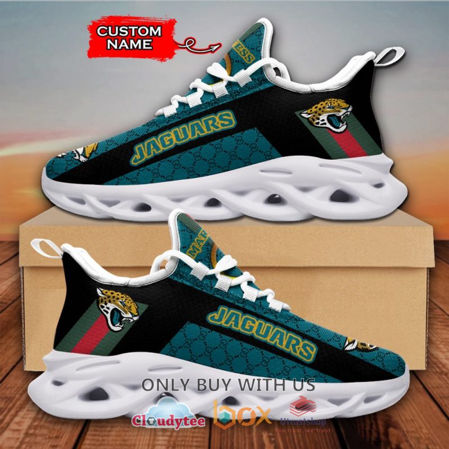 jacksonville jaguars gucci custom name clunky max soul shoes 2 94301