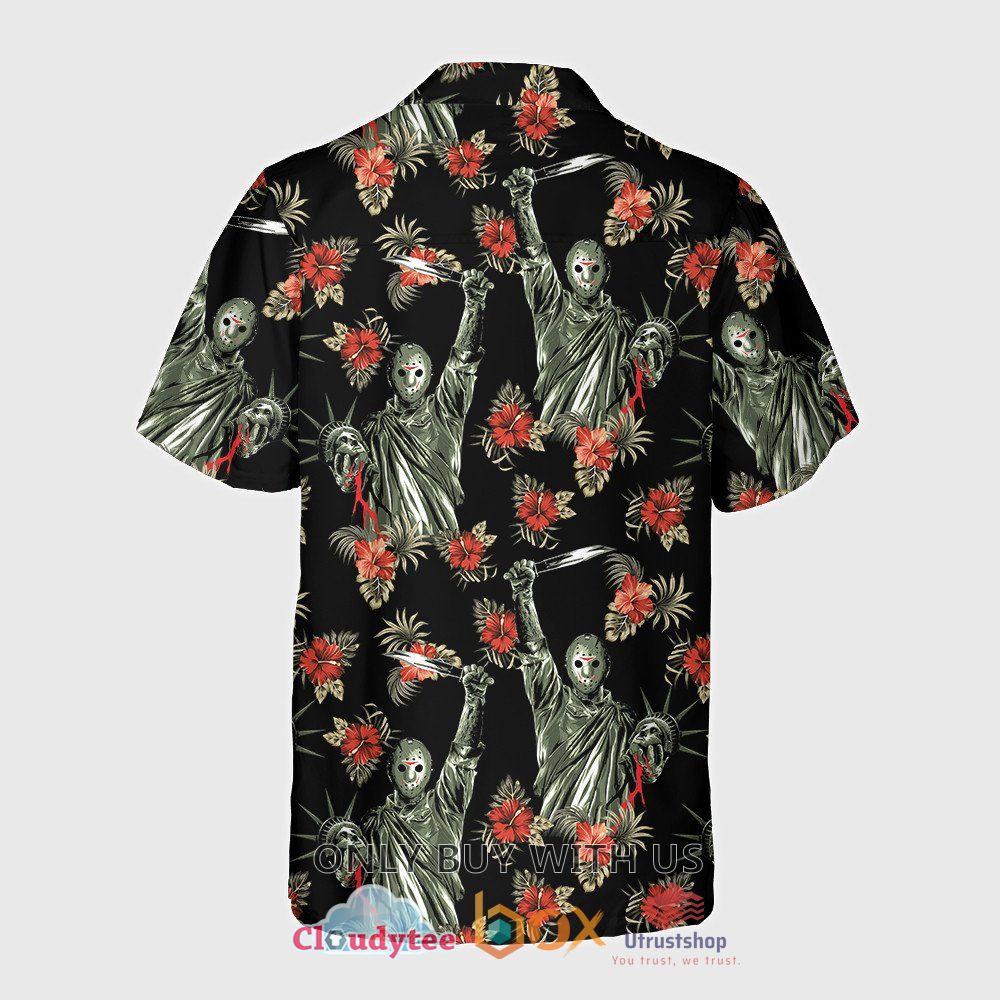 jason voorhees liberties flower hawaiian shirt 2 11297