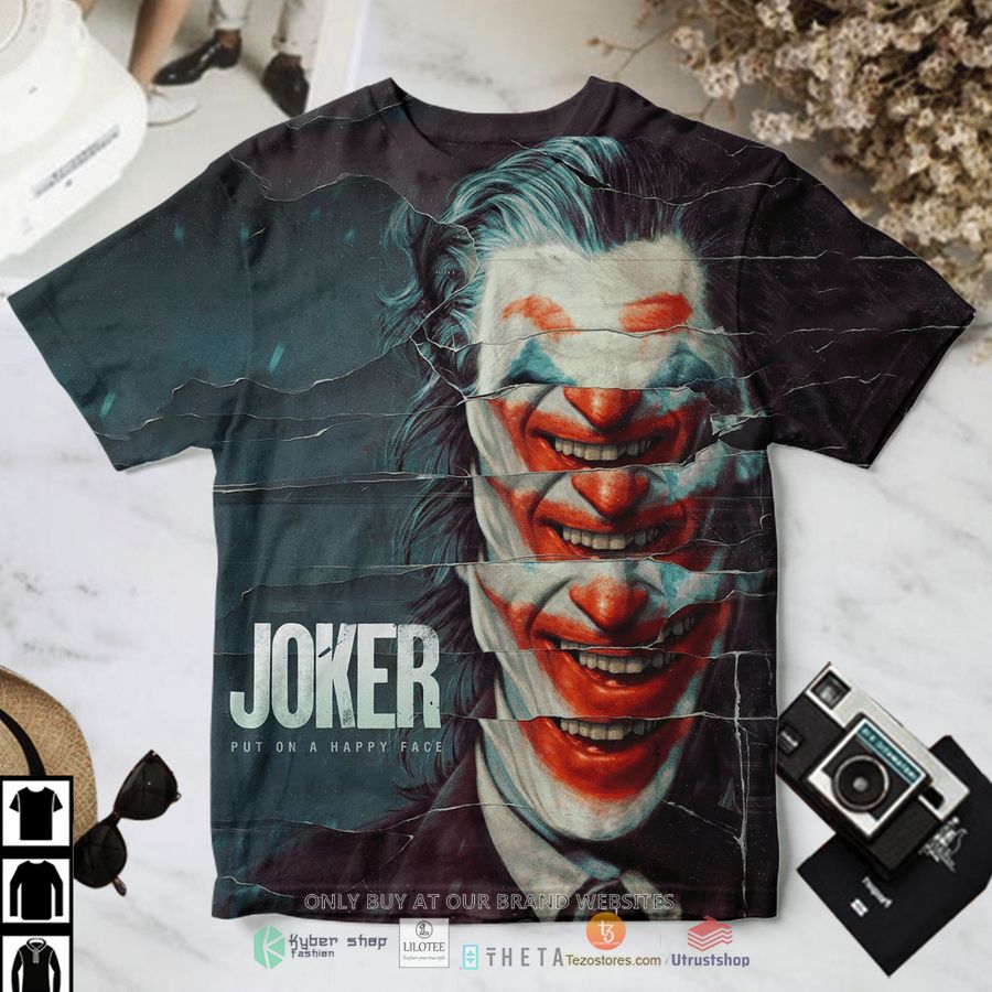 joker put on a happy face smiling t shirt 1 25306