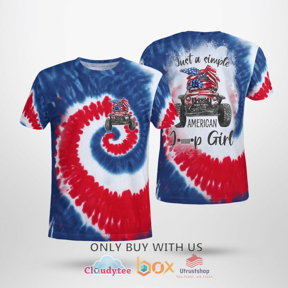 just a simple american jeep 4th of july girl 1 77999