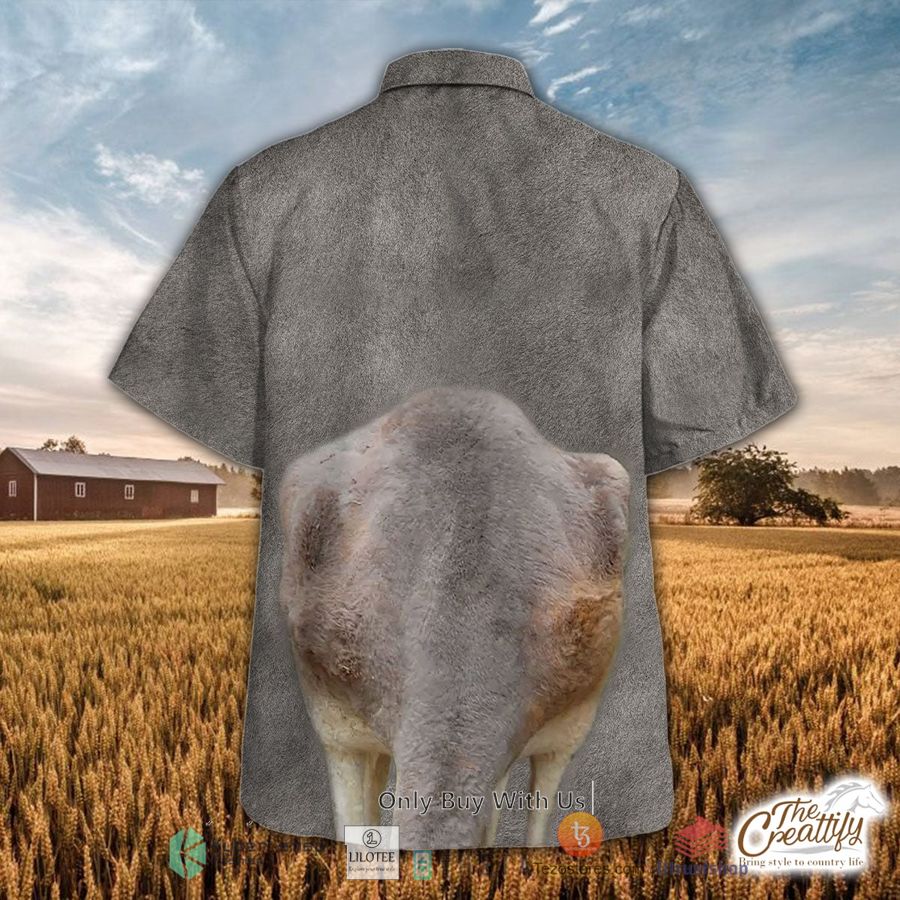 kangaroo cattle hawaiian shirt 2 27450
