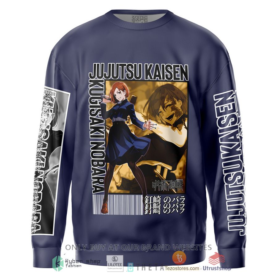 kugisaki nobara jujutsu kaisen slayer streetwear sweatshirt 1 29033