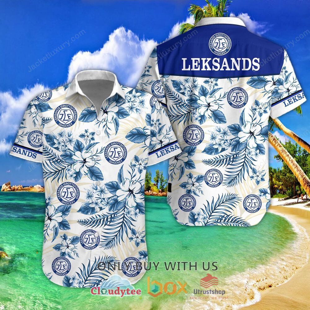 leksands if shl flowers hawaiian shirt short 1 36677