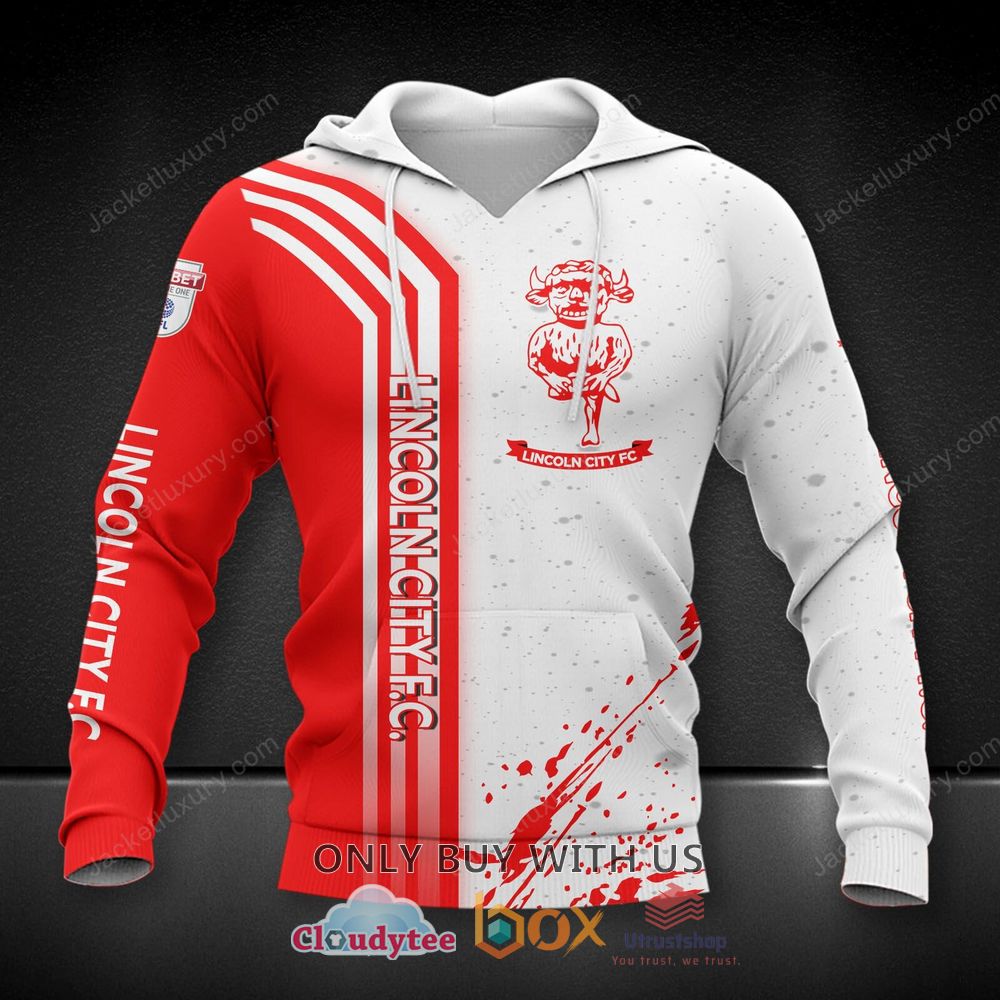 lincoln city f c white red 3d shirt hoodie 2 93075