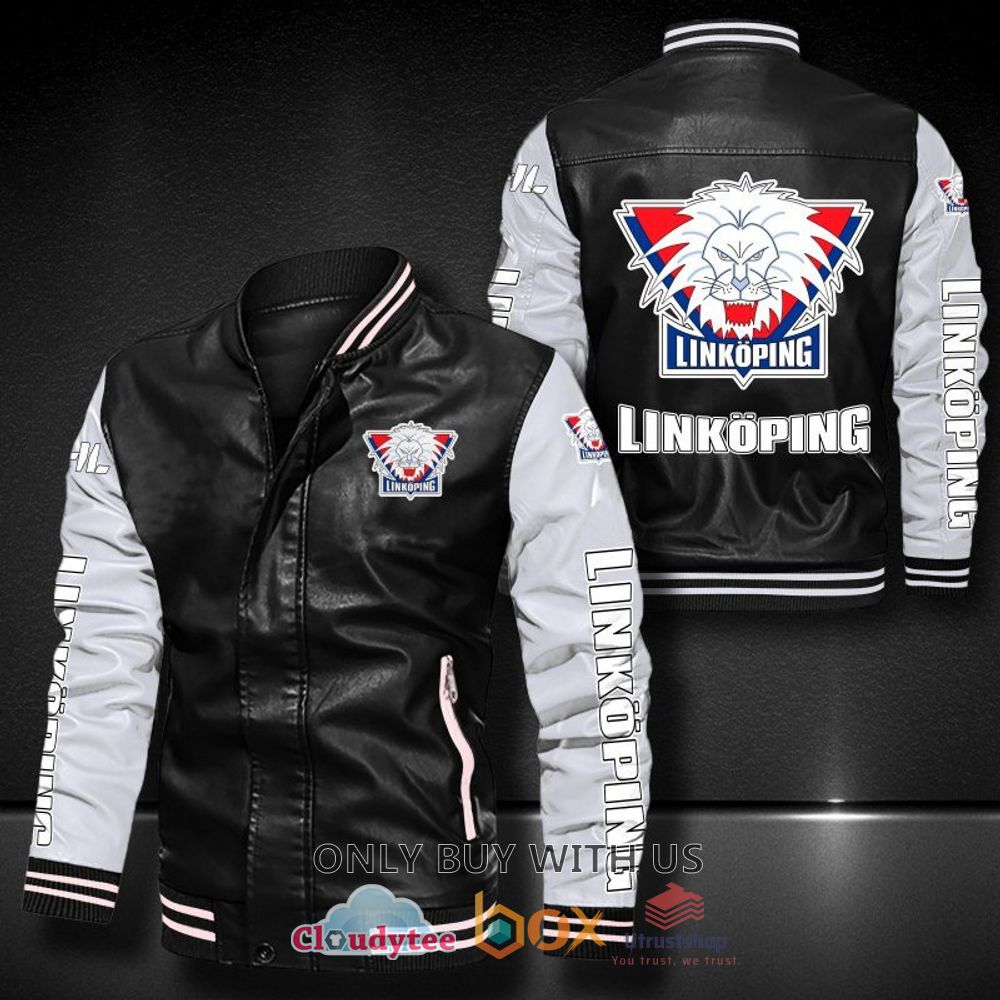 linkoping hc shl leather bomber jacket 1 91418