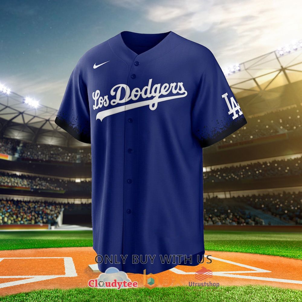 los angeles dodgers personalized baseball jersey 2 69093