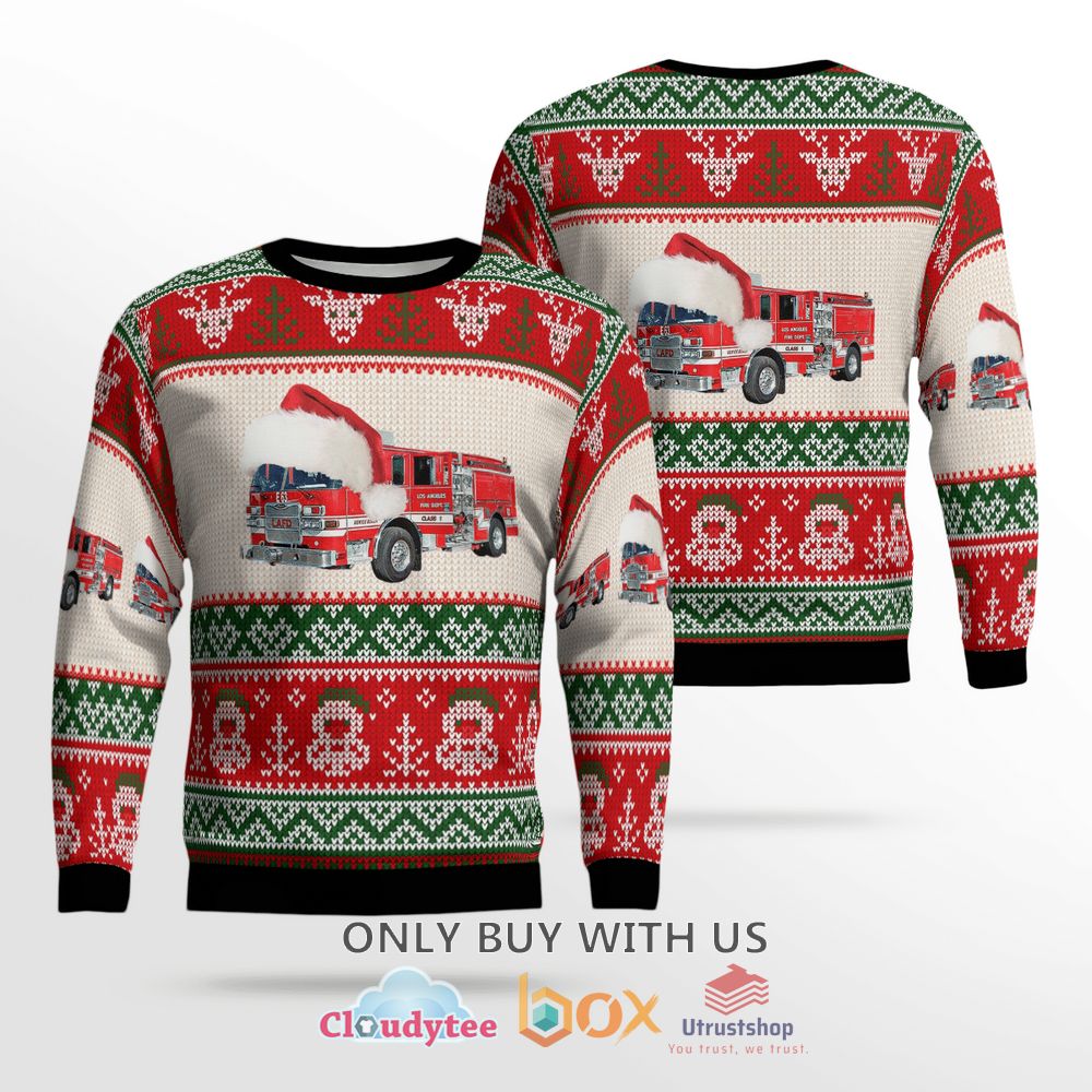 los angeles fire department sweater 1 52267