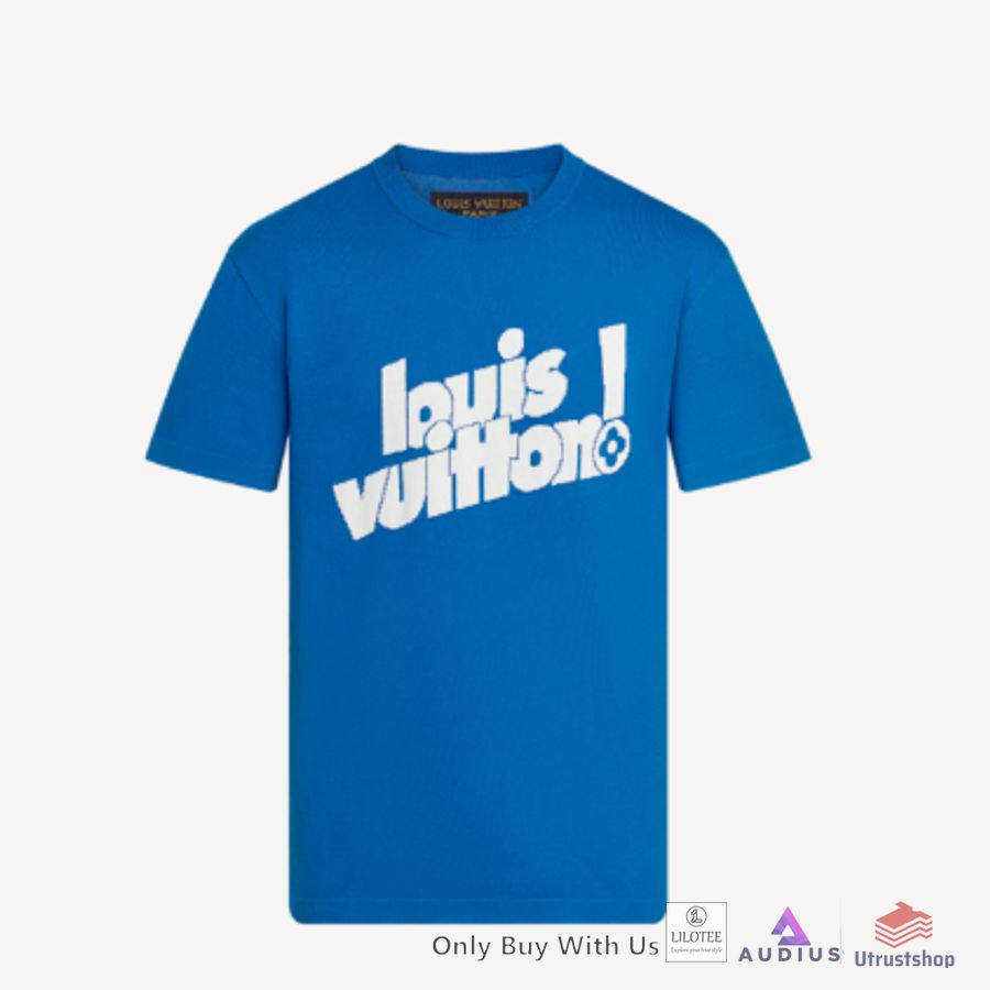 louis vuitton blue 3d t shirt 1 6339