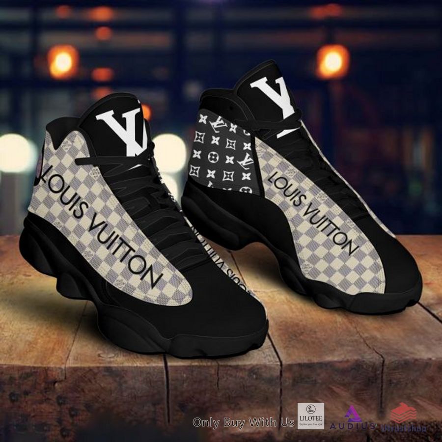 louis vuitton caro pattern black air jordan 13 sneaker shoes 1 39977