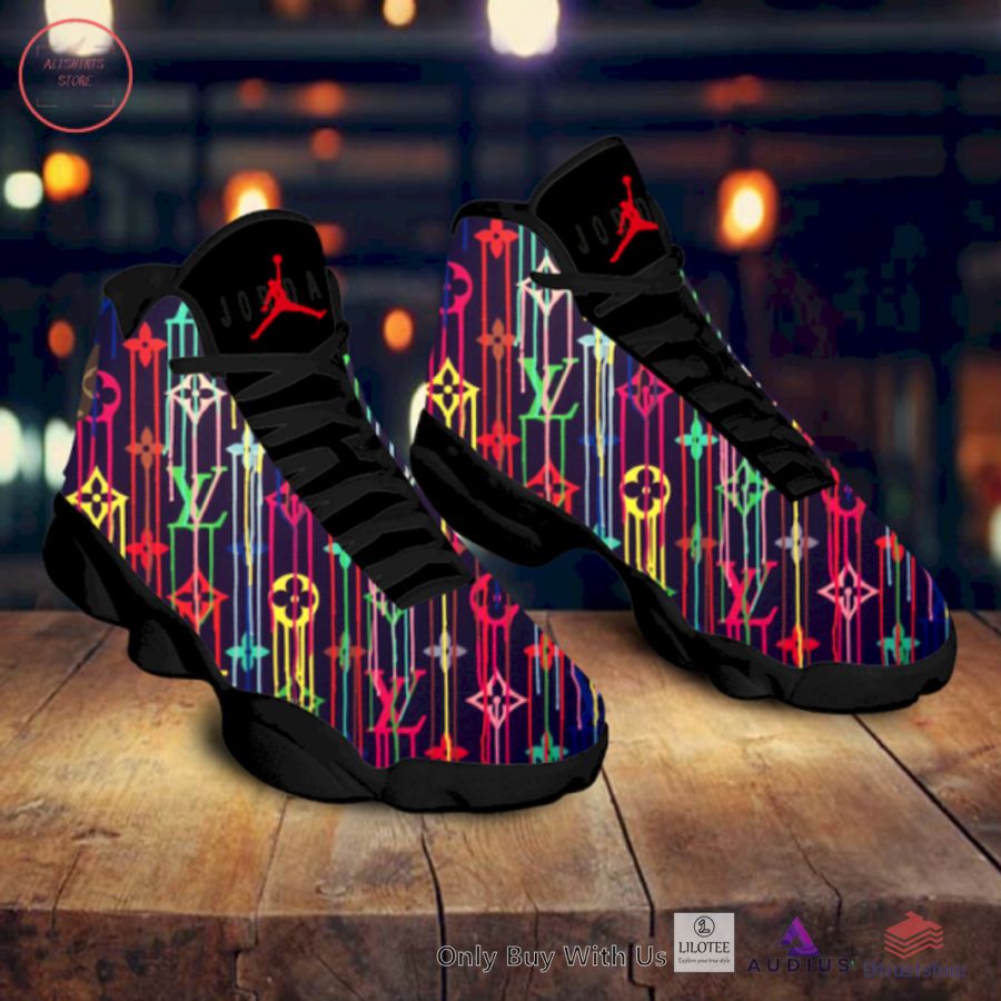 louis vuitton colors air jordan 13 sneaker shoes 1 2098