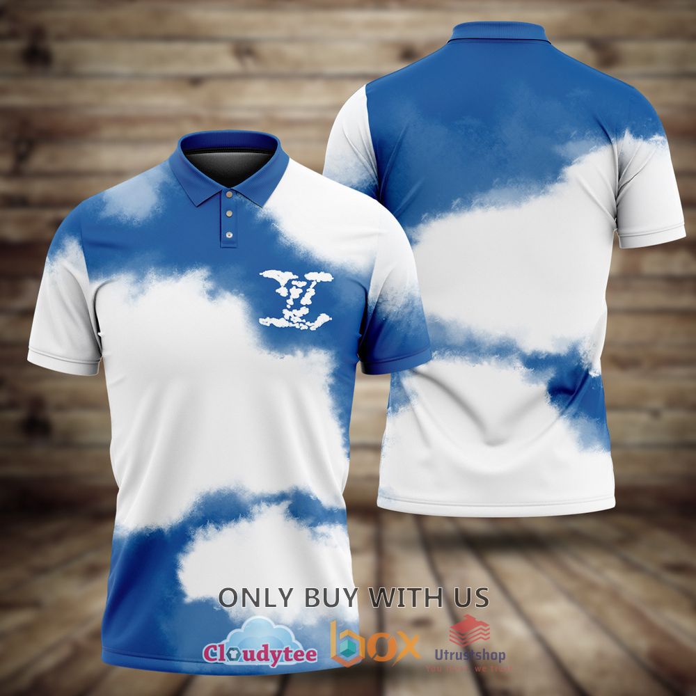 louis vuitton sky blue white polo shirt 1 98602