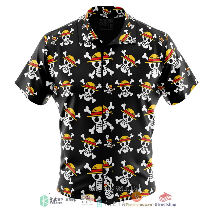 luffy one piece short sleeve hawaiian shirt 1 66533