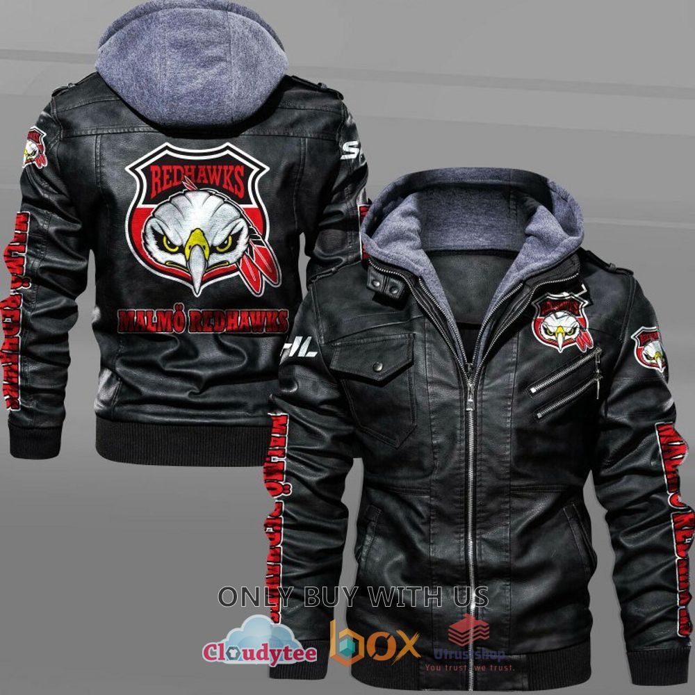 malmo redhawks shl leather jacket 1 5651