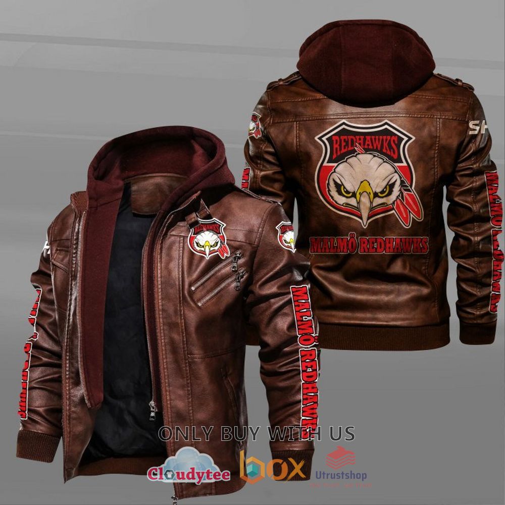 malmo redhawks shl leather jacket 2 82482