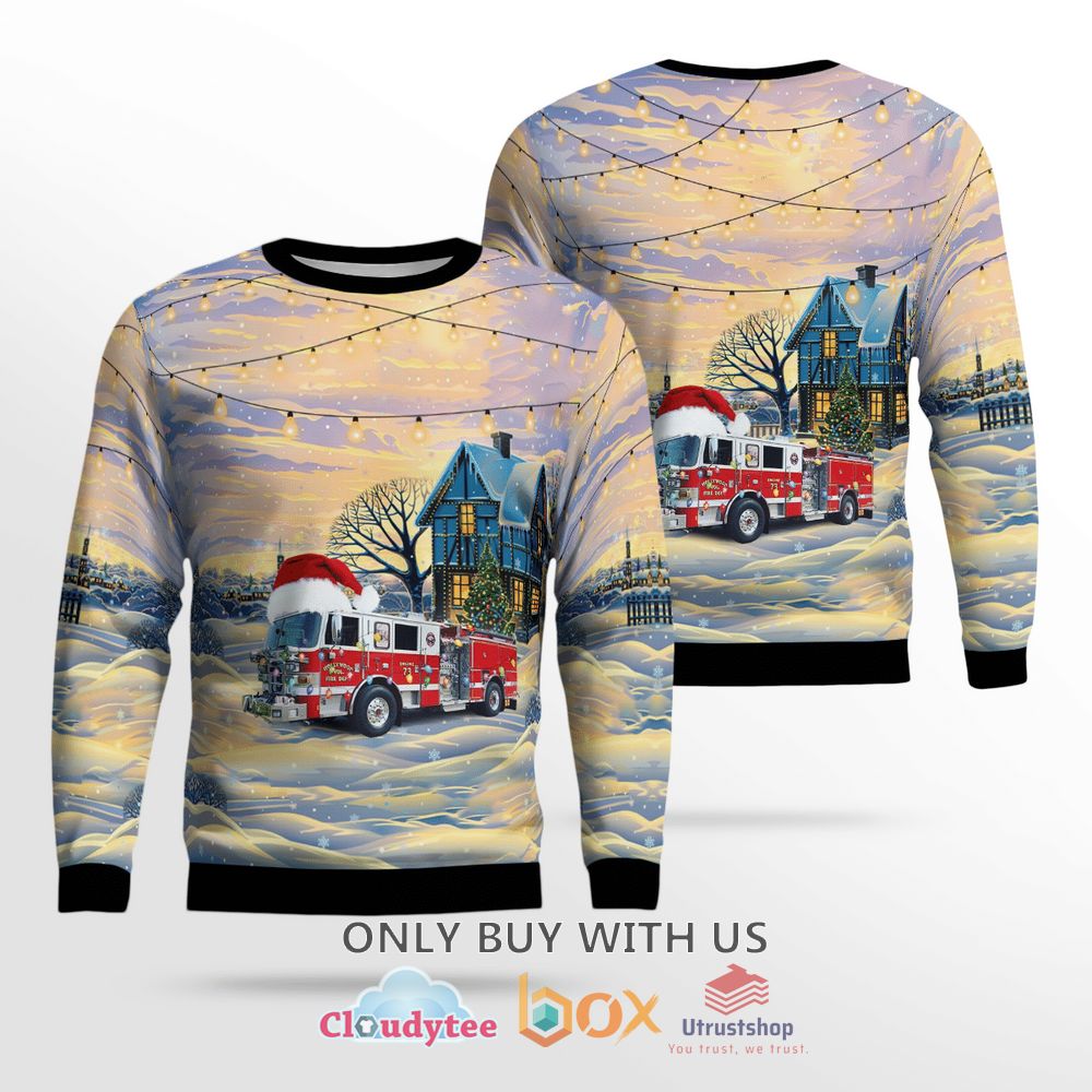 maryland hollywood volunteer fire department sweater 1 74344