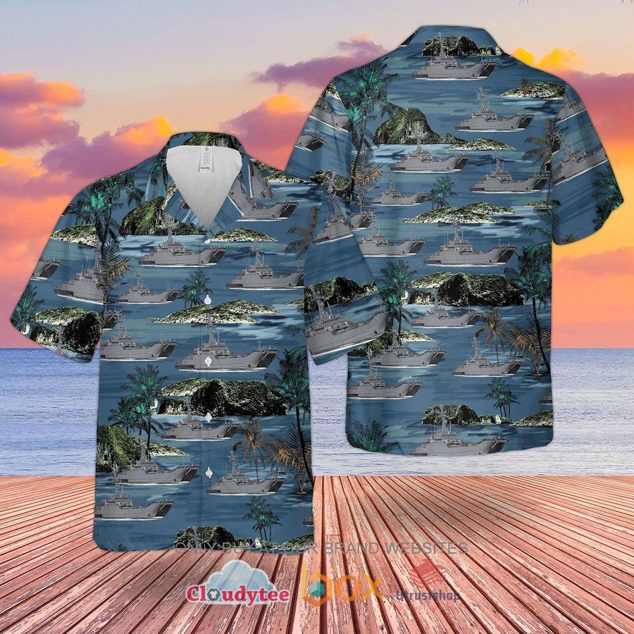 marynarka wojenna okrety transportowo minowe projektu 767 hawaiian shirt short 1 30972
